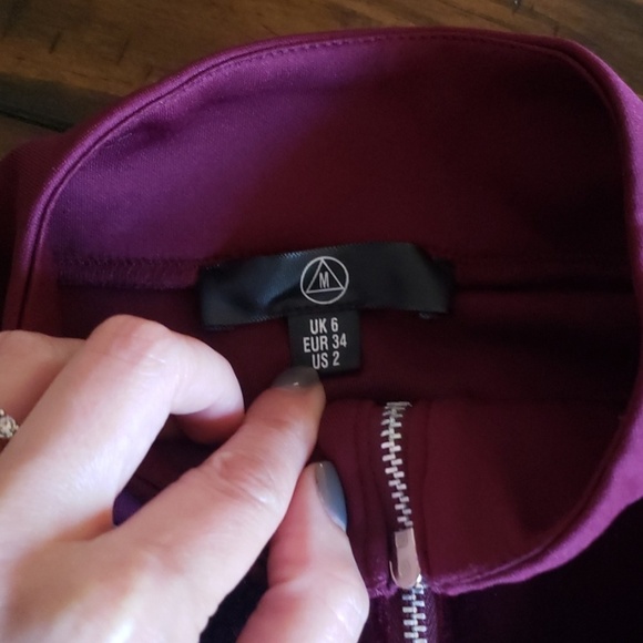 Missguided longline velvet bomber jacket - Picture 7 of 8